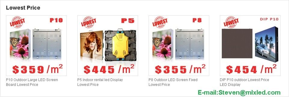 quality LED DISPLAY Lowest Price factory