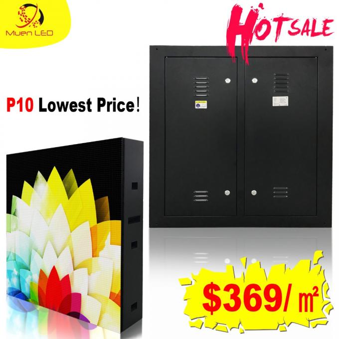 P10 Customized Outdoor Transparent Led Display Screen 0