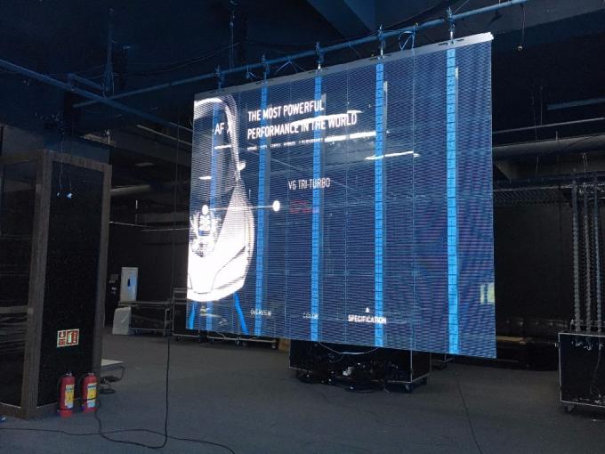 P10 Customized Outdoor Transparent Led Display Screen 7