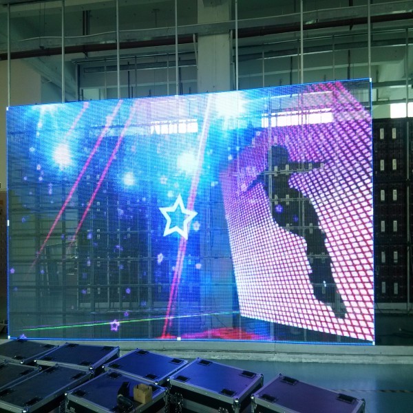 P10 Customized Outdoor Transparent Led Display Screen 6