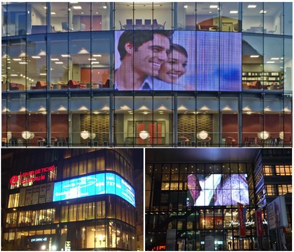 P10 Customized Outdoor Transparent Led Display Screen 11