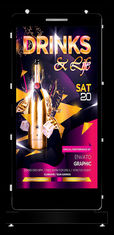 55‘ PH3 Indoor LED Advertising Player