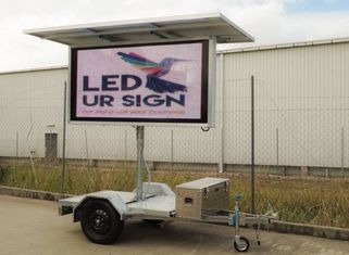 MUENLED-TB16 LED Advertising Trailer/outdoor led billboard