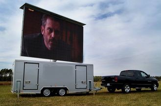 Advertising LED Van Mounted on Truck