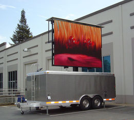 LED Trailer Mounted on Truck/LED Advertising Truck