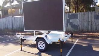 LED Trailer Mounted on Truck/LED Advertising Truck