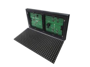 Semi outdoor yellow color ph10mm led modules