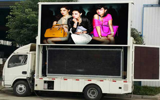 Mobile led truck led display screen