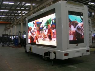 Mobile led truck led display screen