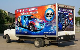 Mobile led truck led display screen