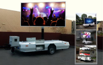 Mobile led truck led display screen