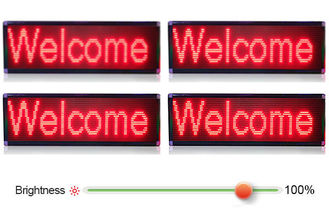P10 Single Color LED Sign Display 960*160mm(Red, Yellow, Green, Blue, White)