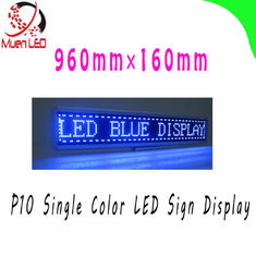 P10 Single Color LED Sign Display 960*160mm(Red, Yellow, Green, Blue, White)