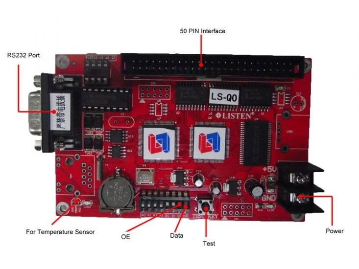 Listen LS-Q0 Tri Color LED Control Card