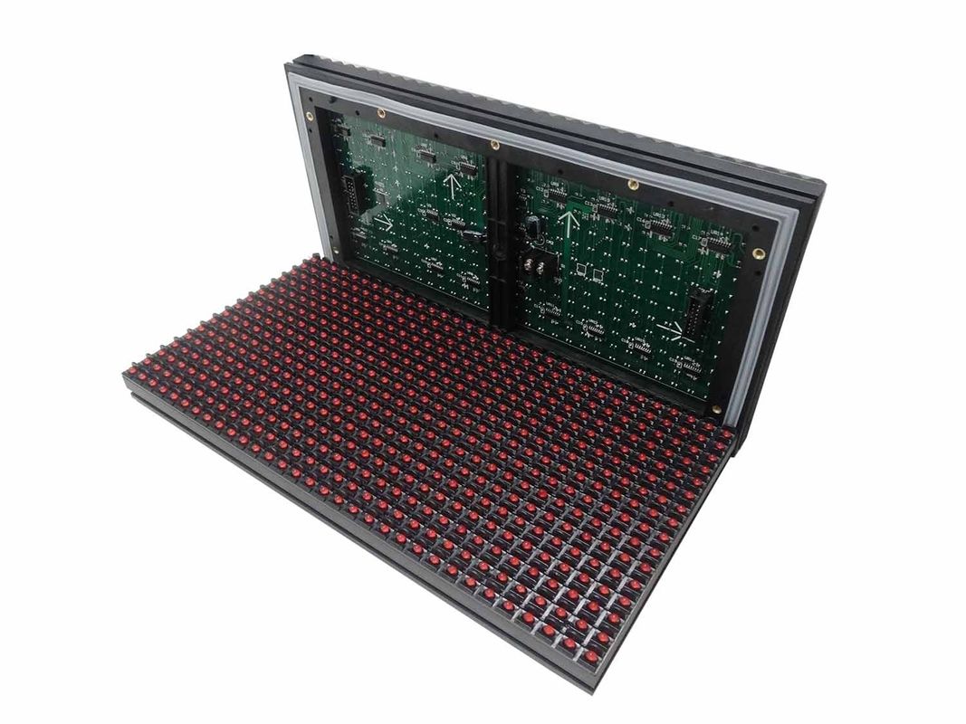 Ph10mm Green Color Outdoor LED Module 320mmx160mm 32x16dots